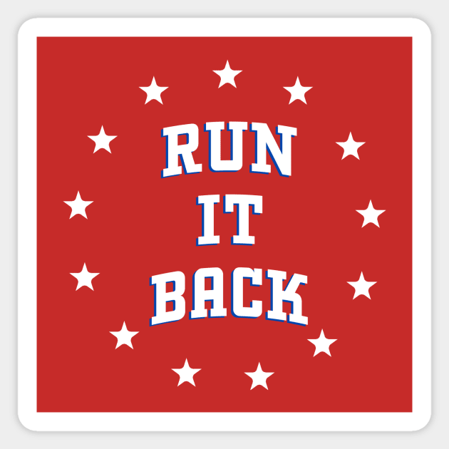 Run it Back 2 Sticker by OptionaliTEES